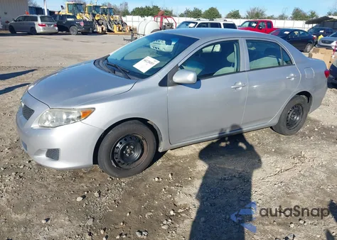 2009 Toyota Corolla Le z USA, uszkodzony, nr VIN 2T1BU40E19C168457